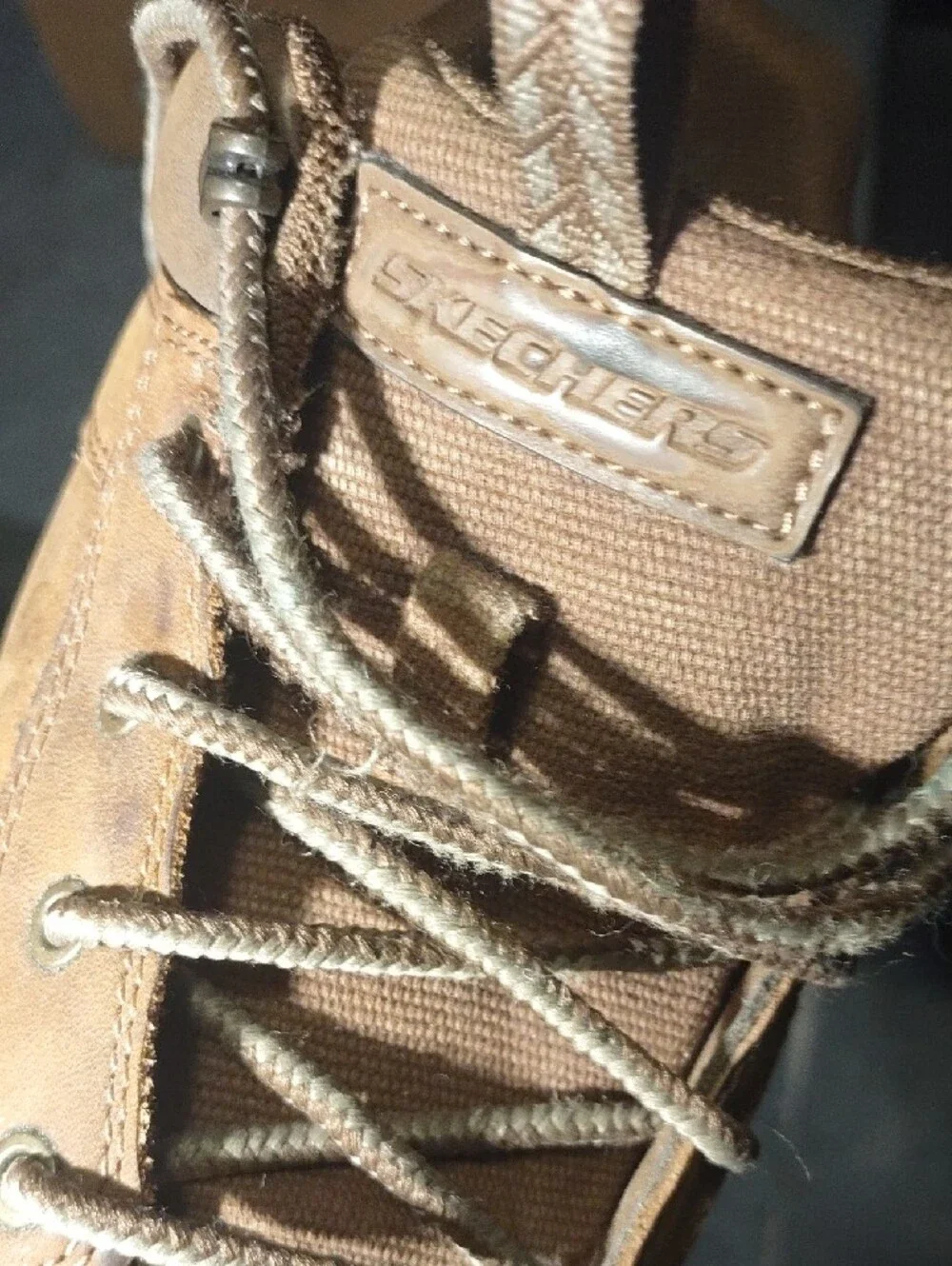 Skechers Men's Brown Leather Chukka Boots